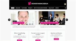 Desktop Screenshot of crowdfunding-berlin.com
